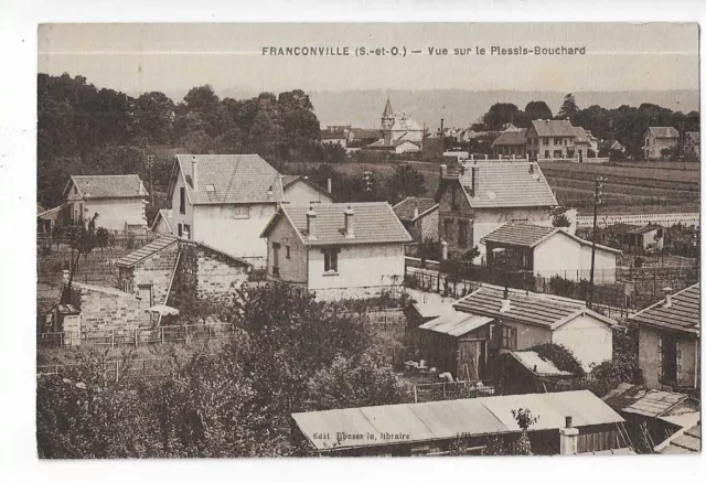 95  Franconville  Vue Sur Le Plessis Bouchard