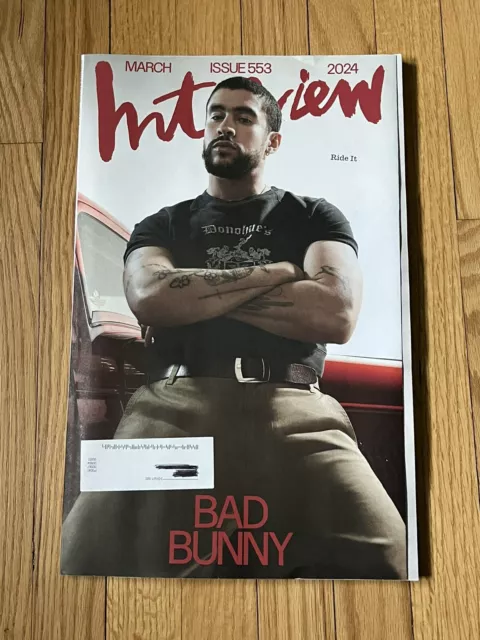 Interview Magazine March 2024 Bad Bunny Issue 553