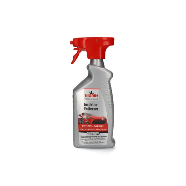 1x Nigrin Insekten-Entferner 500ml Gel-Formel Insekten-Reiniger Reinigung Spray