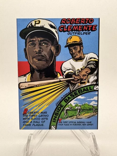 2023 Topps Archives #79TC-14 Roberto Clemente Comics Set Pittsburgh Pirates