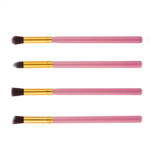 4 pz kit trattini per la miscelazione di eyeliner strumento pennello cosmetico