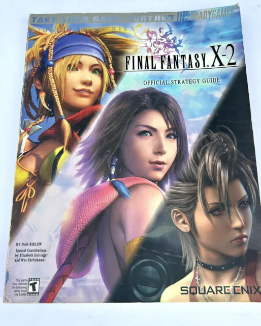 Final Fantasy X-2 Official Strategy Game Guide Book Dan Birlew Brady Games