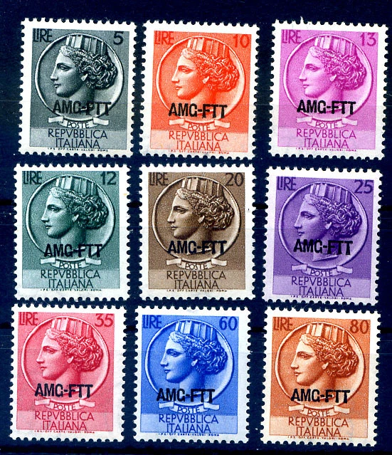 Trieste A - 1953 Syracuse Series New MNH
