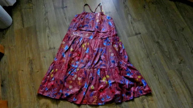 Girls Foral Dress With Butterflies. Aged 12 Years. From Next