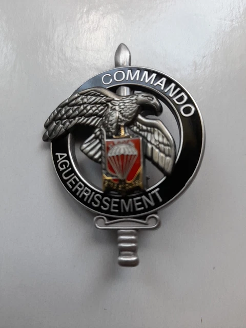 Militaria Insignes France Armée de Terre Brevets & Centres Commandos