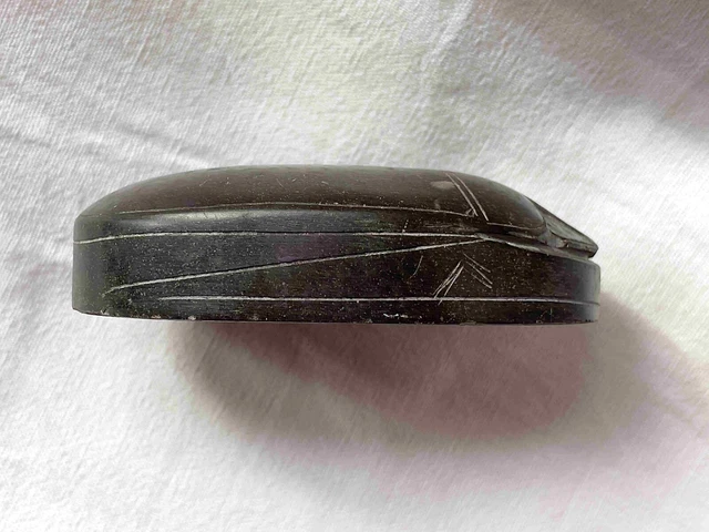 SCARABÉE DE COEUR. Égypte, basse époque en schiste 6