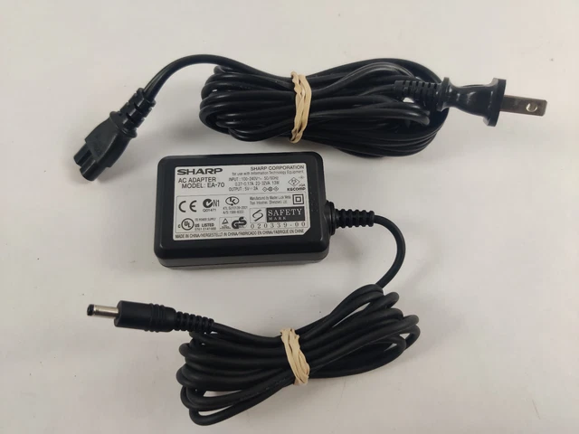 Sharp EA-70 PSU AC Power Adapter for Zaurus Series Handhelds Tested