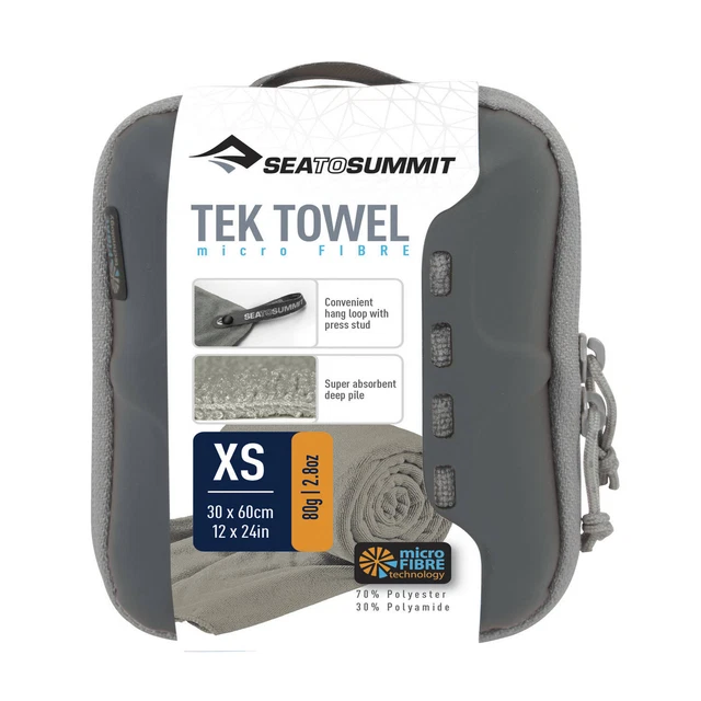 Sea To Summit Tek Towel Unisex Grau Badetuch Schnell trocknend ATTTEK/GY