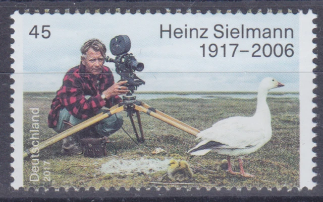 Prophila – Timbre RFA 2017 Heinz Sielmann N°3318 – Neuf MNH, édition Complète