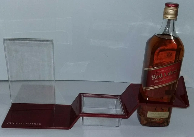 BAR RITUAL SERVE BOTTLE HOLDER Johnnie Walker Label Whisky Scotch PUB ...