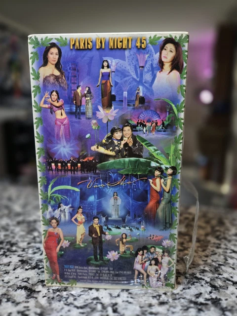 Paris By Night 45 Vietnamese VHS:  Vao Ha Various Artists By Thuy Nga 1998