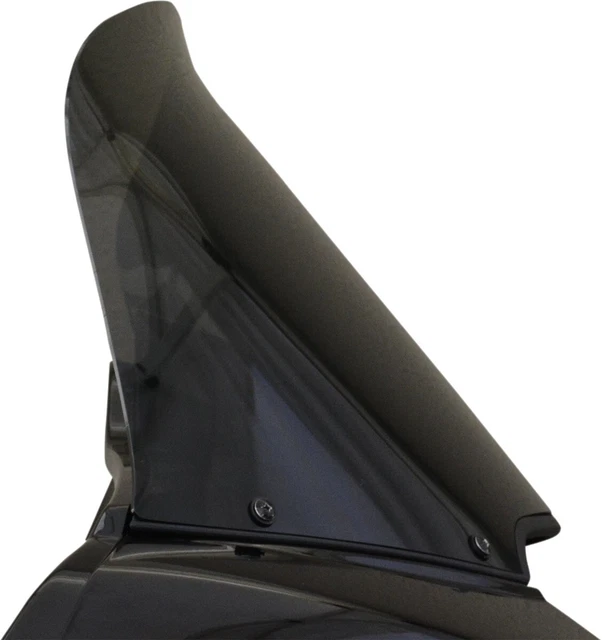Fixed Windshield 14" Dark Smoke Wind Vest 68-1440 For 15-20 HD FLTR
