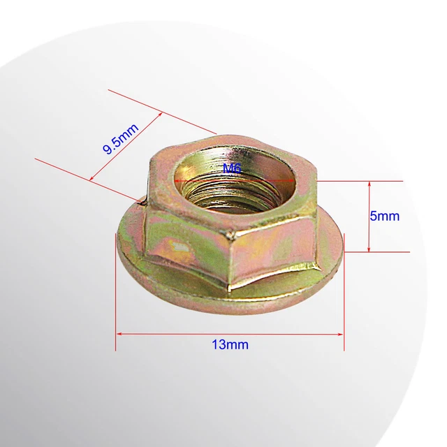 B-Line Paulin M10-1.50 Class 8 Metric Hex Nut-DIN 934 - Zinc Plated ...