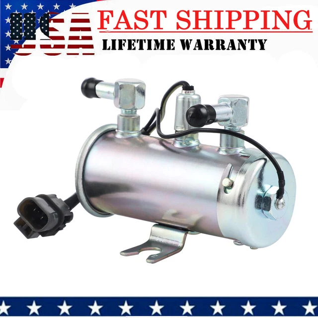 New 24V ELECTRIC UNIVERSAL PETROL DIESEL FUEL PUMP FACET SILVER STYLE TRACTOR