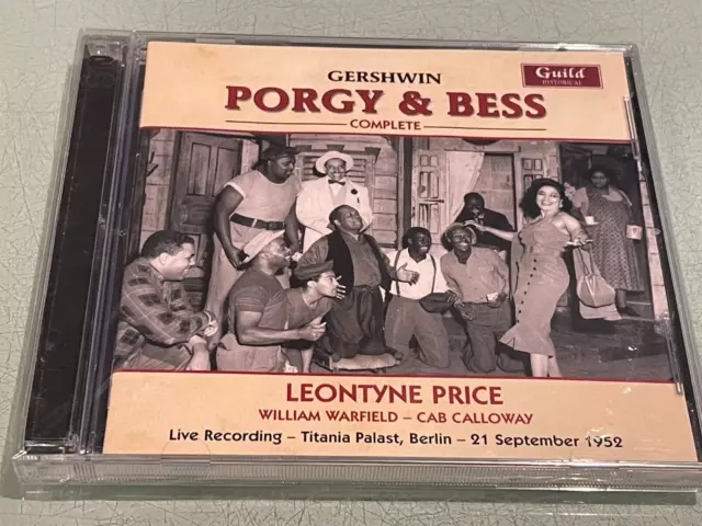 George Gershwin - Komplett Porgy & Bess - CD Album - 2008 Gilde - NEU & VERSIEGELT