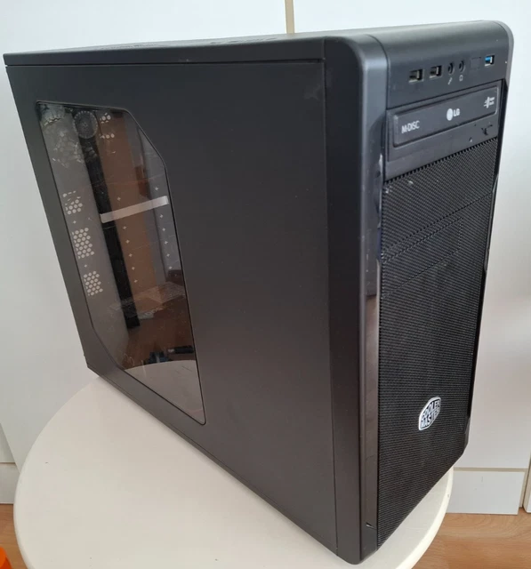 COMPUTER PC INTEL I5-4430 Motherboard ASUS B85M-E Cooler Master Case £ ...