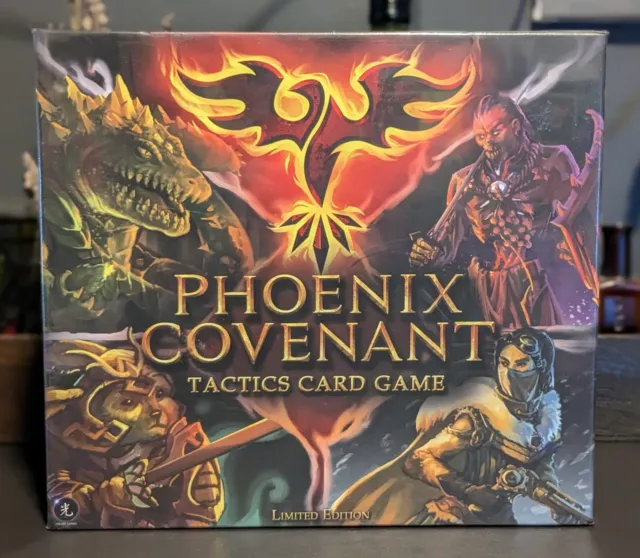 Phoenix Covenant Tactics Card Game Board Game Limited Edition Indie New & Sealed