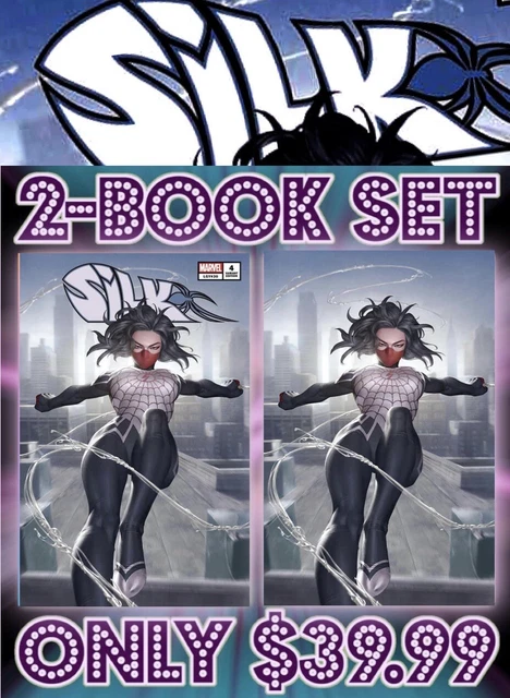 SILK #4 JUNGGEUN YOON NM+ 9.6 Preorder Variant Set Trade Dress & Virgin LTD 1000