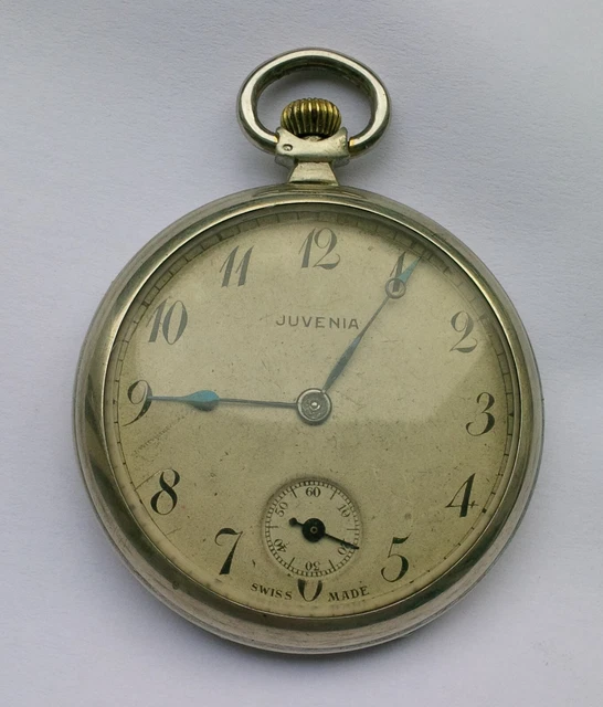 Montre Gousset Ancienne Mécanique Thiel - Occasion, Bon état, Verre Fissuré