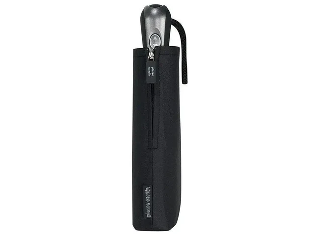 black strong umbrella from french brand Pierre Cardin with windproof system