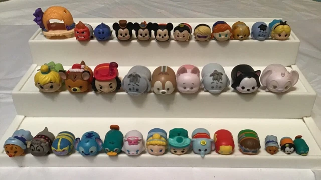 Disney Tsum Tsum vinyl figures, lot of 35