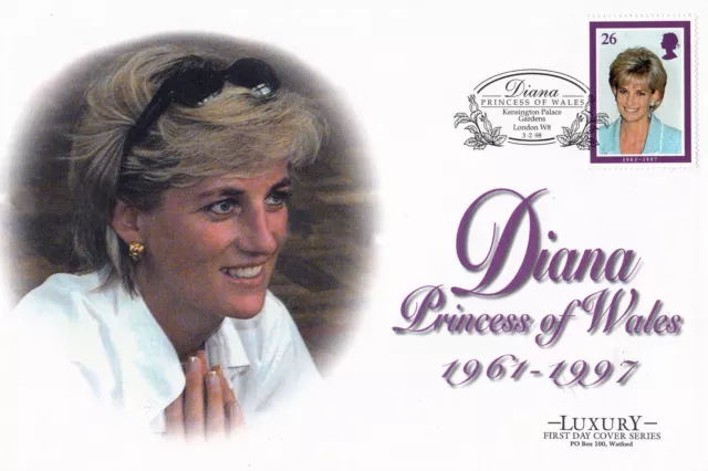 1998 Diana - Westminster "Sunglasses On Her Head" Cover - Kensington Palace H/S
