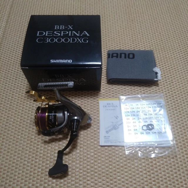 SHIMANO BB-X 23DESPINA C3000DXG【未使用品】 Yahoo!オークション -「bb-x デスピナ c3000dxg」の落札相場