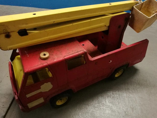 Toi-Toys Camion de pompier rouge 12 cm - acheter sur