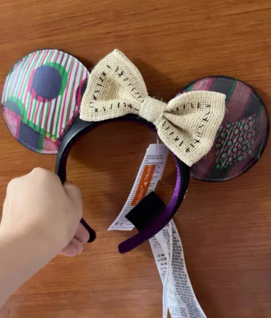 US Disney Parks Sally Nightmare Before Christmas 2022 Minnie Ears Bow Headband