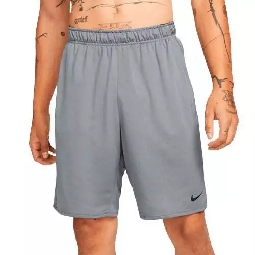 Nike Mens Dri-FIT Lightweight Totality 9-inch Training Shorts - Grey