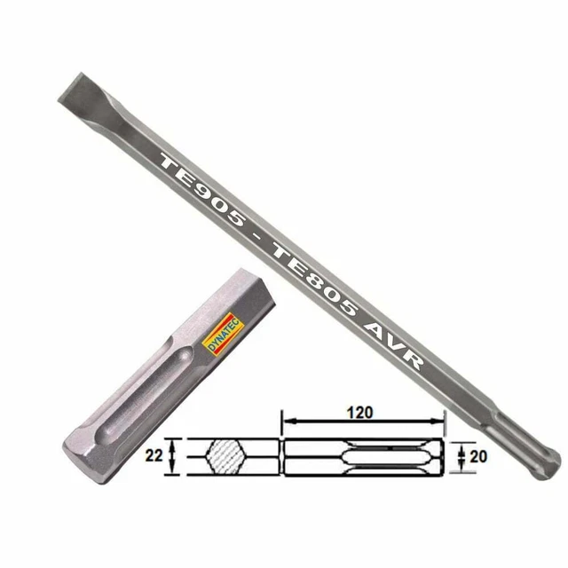 SCALPELLI PER ELETTRO-MARTELLI HILTI TIPO A SCALPELLO - Sicutool - Foto 10