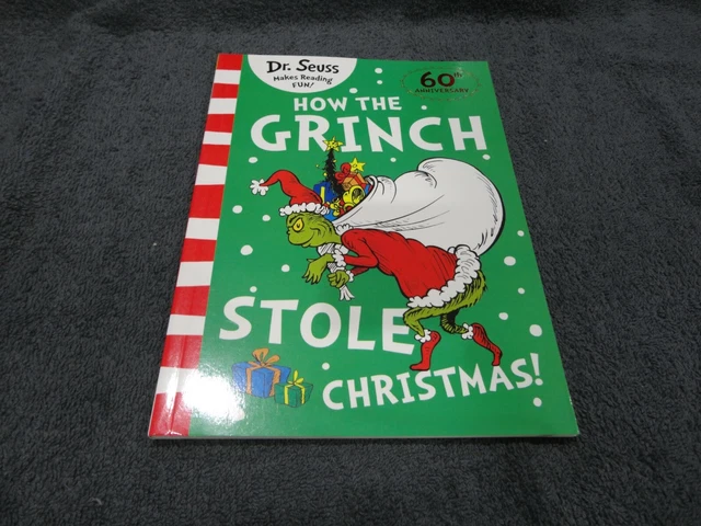 HOW THE GRINCH Stole Christmas By Dr. Seuss - Brand New Paperback Book ...
