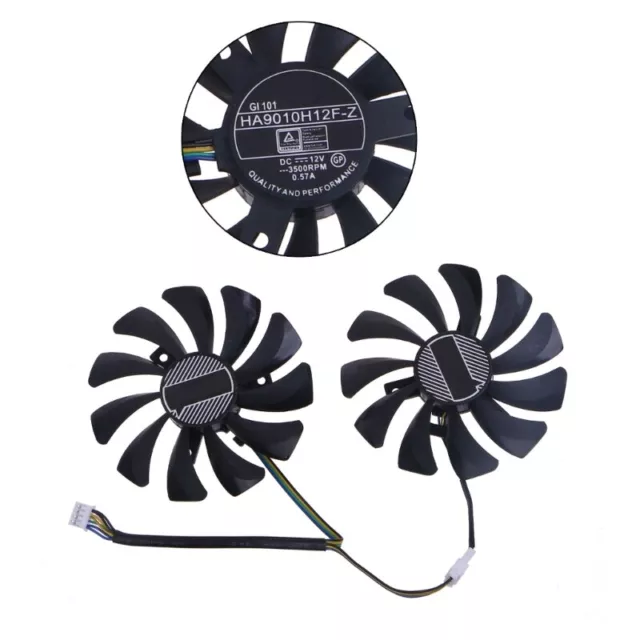 HA9010H12F-Z VGA Fan for Inno3D GTX 1060 Graphics Card Cooling Fan 4Pin 12V