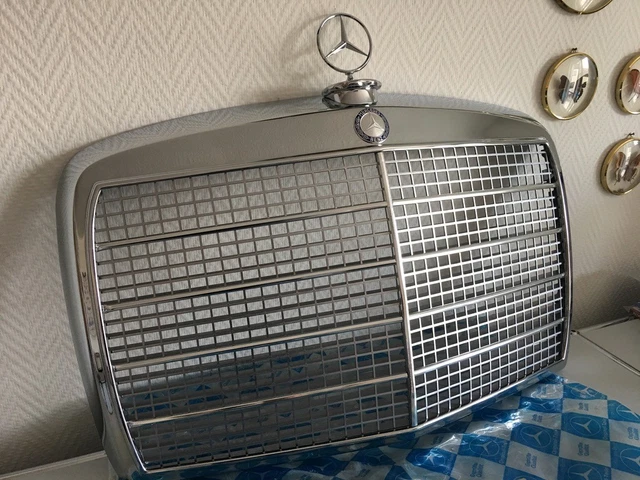 NEW NOS MERCEDES-BENZ 280SE 3.5 W111 Radiator Cowl Grill Shell + Insert ...