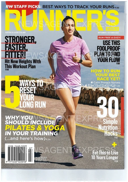 RUNNER'S WORLD MAGAZINE Issue: September/October 2022 Stronger, Faster ...