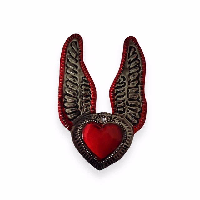 Coeur sacré ex-voto - Offrande votive mexicaine en vente B2B pour votre magasin