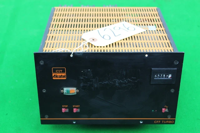Alcatel CFF Turbo Controller Lab Turbomolecular Vacuum Pump - Spares/Repair