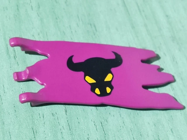 Lot De 3 Boucliers Playmobil Chevaliers Moyen-Âge - Taurus - Pièces D'occasion - Compatible 4435, 4438, 4439