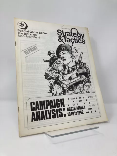 Strategy & Tactics The Magazine of Conflict Simulation Issue #19 Campaign 1st Ed