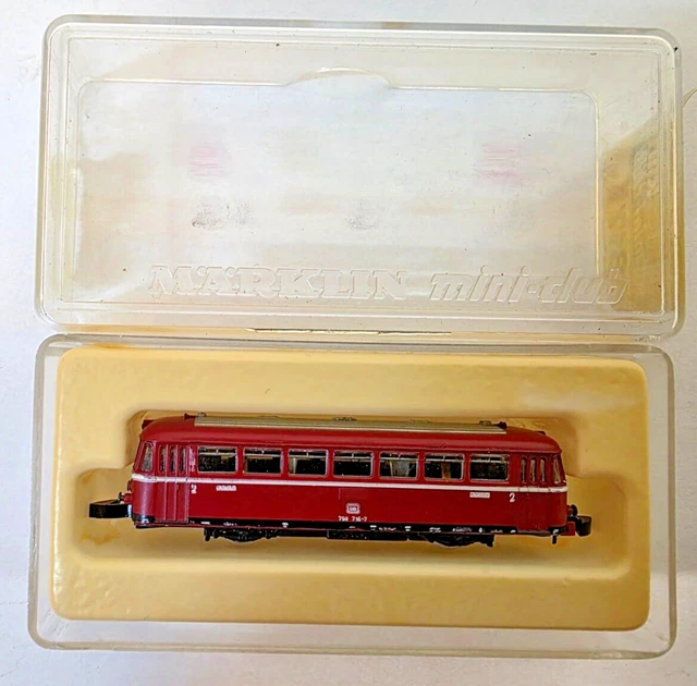 MÄRKLIN DB 800 K (3016 .1), autorail et remorque ( Schienenbus ) série