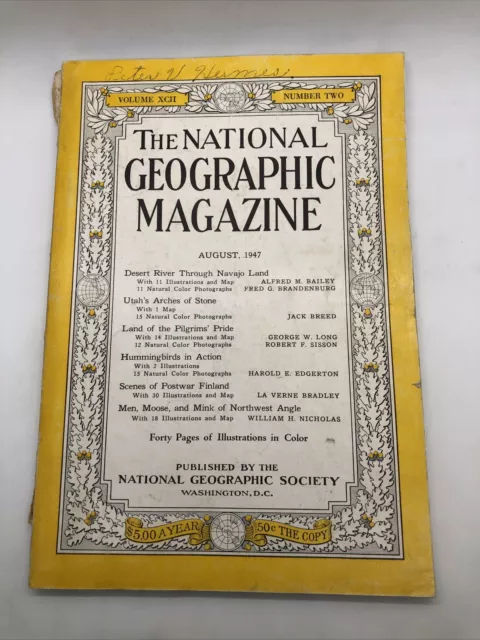 The National Geographic Magazine September 1956