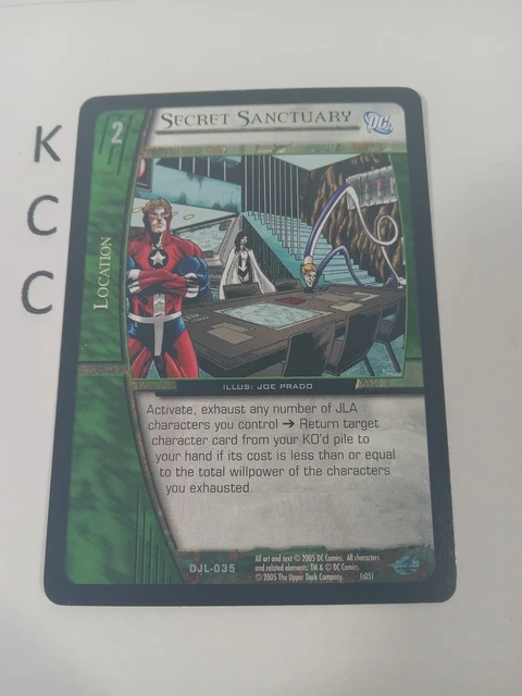 VS. System TCG DC DJL-035 Secret Sanctuary