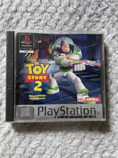 Disney Pixars Toy Story 2 Buzz Lightyear To The Rescue Ps1 Game Pal