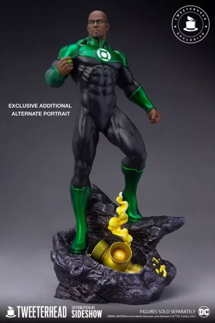 Tweeterhead Green Lantern Reg Maquette Statue John Stewart DC Comics Sideshow