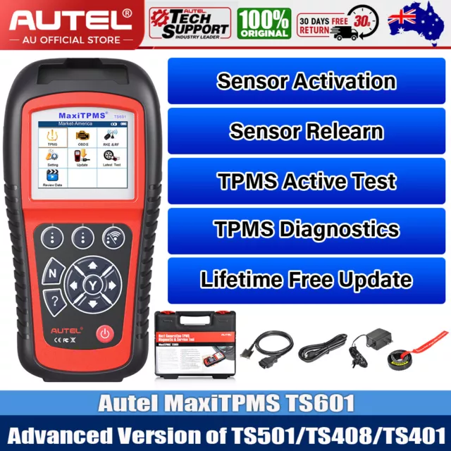 Autel MaxiTPMS TS601 OBD2 Code Reader TPMS Reprogramming Activation Relearn Tool