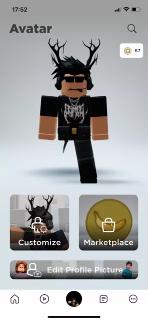 Mavin  Selling my old roblox alt (Dominus) ( valk) ( Headless