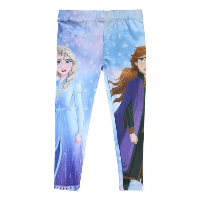 Frozen Disney Kinder Legging Jogginghose Elsa Anna Eiskönigin Freizeit Hose