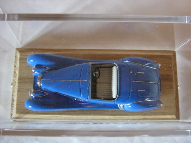 Miniature Heco Modeles 1/43 – Bugatti 57 SC Van Vooren (Blanc, Van)