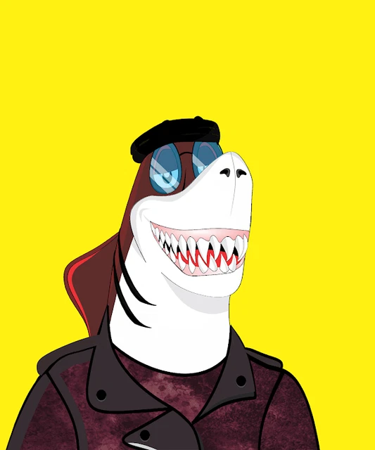 Laughing Shark # 703 Limited Edition,  Only 1,111 available! RARE!