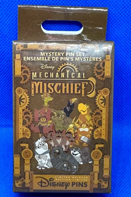 Collectible Pin Pack DISNEY Parks MISCHIEF LR Mystery Box of 2 Pins - NEW